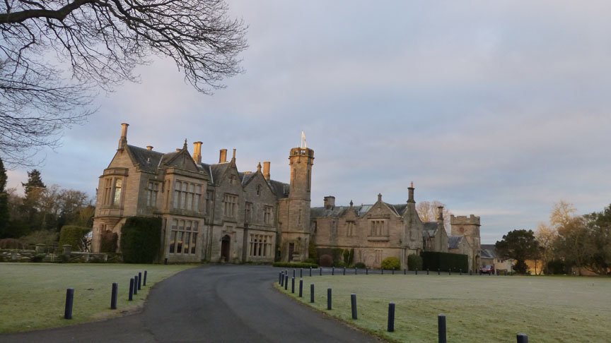 The Roxburghe in the morning